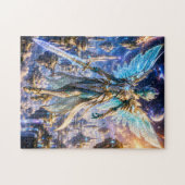 Winged Alien Warrior Puzzle ジグソーパズル (横)