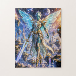 Winged Alien Warrior Puzzle ジグソーパズル