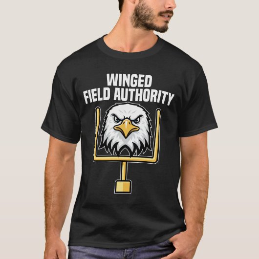 WINGED FIELD AUTHORITY - PHILADELPHIA FOOTBALL Tシャツ (正面)