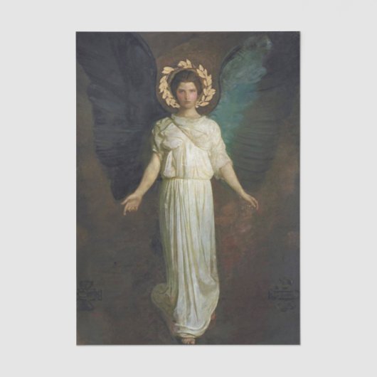 Winged Figure by Abbott Handerson Thayer 薄葉紙 (正面)