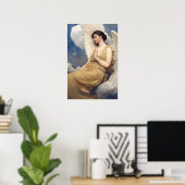 Winged Figure , Famous painting ポスター (ホームオフィス)