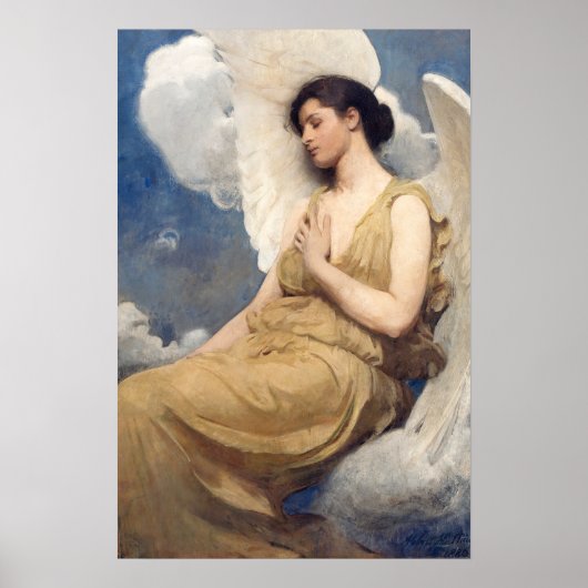 Winged Figure , Famous painting ポスター (正面)