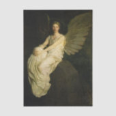 Winged Figure on a Rock by Abbott Thayer 薄葉紙 (正面)