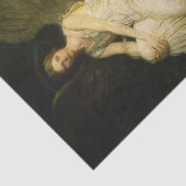 Winged Figure on a Rock by Abbott Thayer 薄葉紙 (詳細)