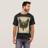Winged FreedomグラフィックTシャツ Tシャツ (正面フル)