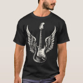 winged guitar tシャツ (正面)