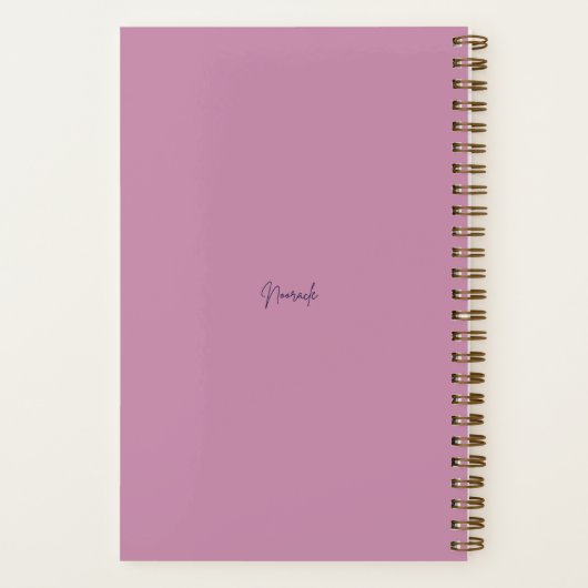 Winged Leopard Rider & Floating Castle Journal ノートブック (裏面)