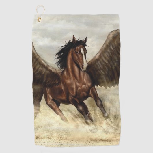 Winged Pegasus   ゴルフタオル (正面)
