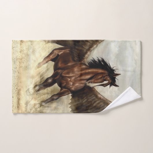Winged Pegasus ハンドタオル (ハンドタオル)