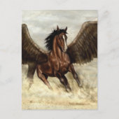 Winged Pegasus   ポストカード (正面)
