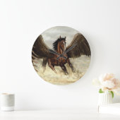 Winged Pegasus  ラージ壁時計 (ホーム)