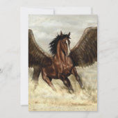 Winged Pegasus 招待状 (正面)