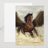 Winged Pegasus 招待状 (正面/裏面)