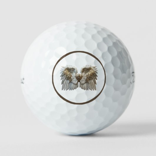 Winged Precision Golf Balls ゴルフボール (正面)