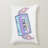 Winged Retro Cassette アクセントクッション (正面(垂直))