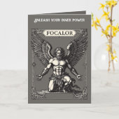 Winged Sovereign Focalor カード (黄色い花)
