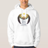 Winged Sun Disk Sweatshirt – Ancient Egyptian Prot パーカ (正面)
