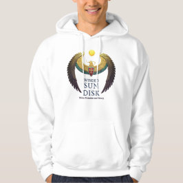 Winged Sun Disk Sweatshirt – Ancient Egyptian Prot パーカ