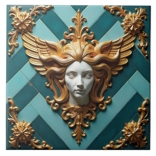 Winged Visage of Vesta タイル (正面)