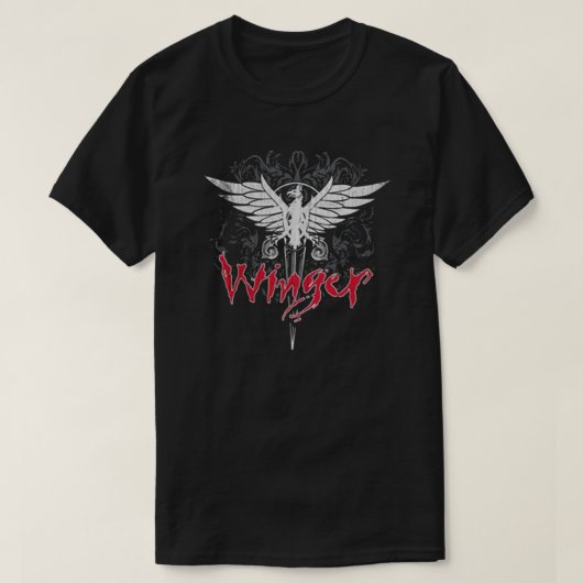 WINGER BAND.png Tシャツ (デザイン正面)