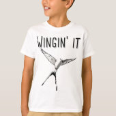 Wingin' It - Wingspan Boardゲーム Tシャツ (正面)
