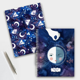 Winging Moon Forgiveness Journal ノートブック