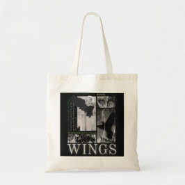 "WINGS"時代にインスパイアされたトートバッグ トートバッグ