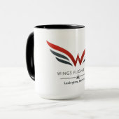 Wings Flight Club Coffee Mug マグカップ (正面左)