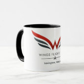 Wings Flight Club Small Mug マグカップ (正面左)