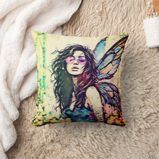 Wings of a Fairytale クッション (ブランケット)