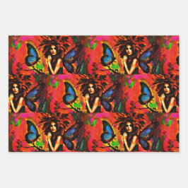 Wings of a Fairytale  ラッピングペーパーシート