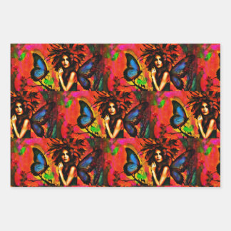 Wings of a Fairytale  ラッピングペーパーシート