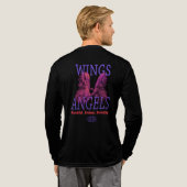 Wings of Angels トライブレンドTシャツ (背面全体)