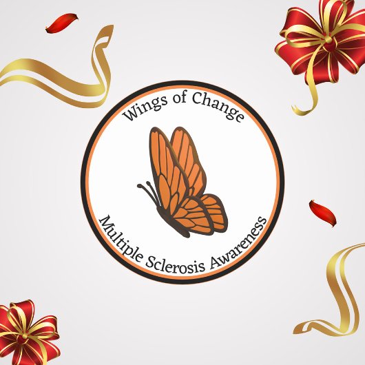 Wings of Change MS認識度シール ラウンドシール