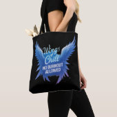 Wings of Chill Tote Bag - No Burnout Allowed トートバッグ (クローズアップ)