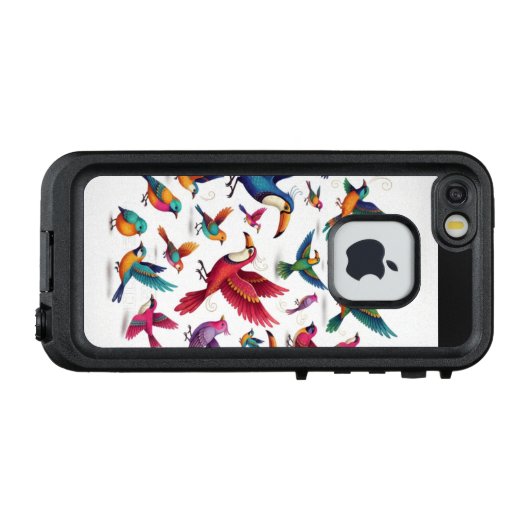 Wings of Color in Motion LifeProof iPhoneケース (裏面横)