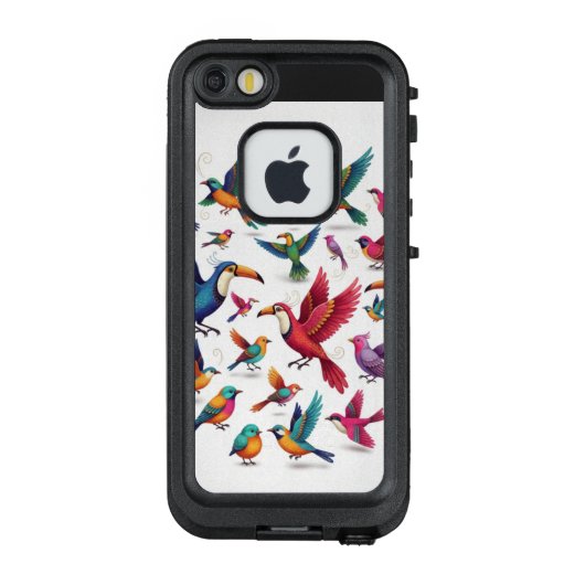 Wings of Color in Motion LifeProof iPhoneケース (裏面)