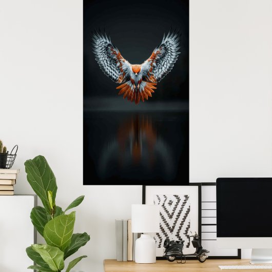 Wings of Fire and Shadow ポスター (ホームオフィス)