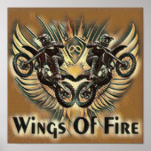 Wings of Fire Motocross ポスター (正面)