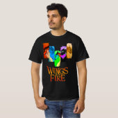 Wings Of Fire retro Tシャツ (正面フル)