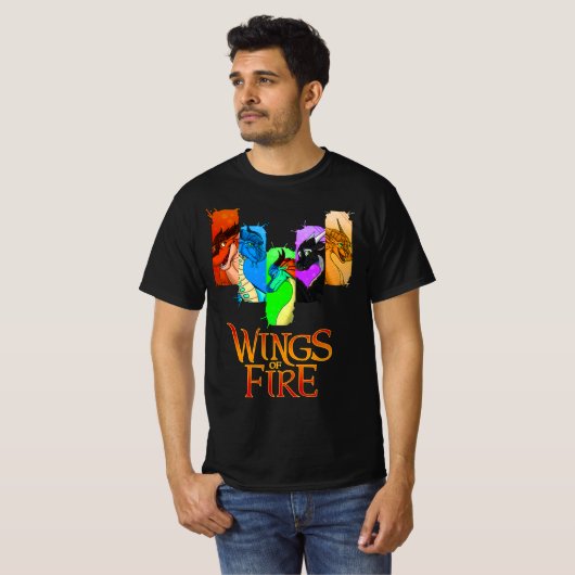 Wings Of Fire retro Tシャツ (正面フル)