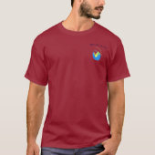 Wings of Gold Maroon T-Shirt Mens Tシャツ (正面)