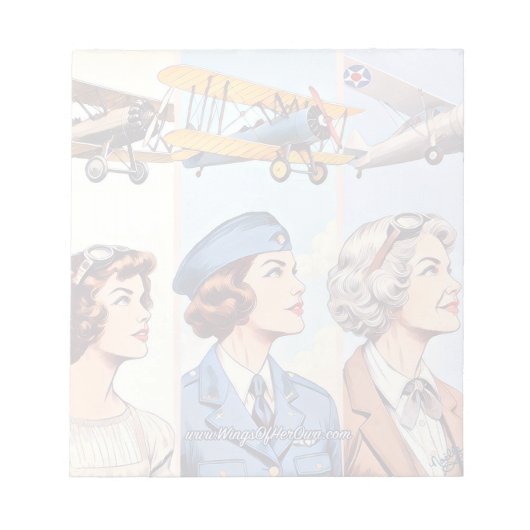 Wings of Her Sticky notes ノートパッド (正面)