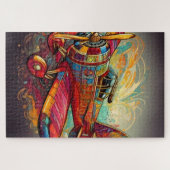 Wings of Imagination – A Bold Flight Through Color ジグソーパズル (横)