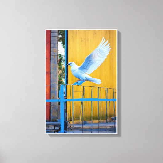 Wings of Peace キャンバスプリント (正面)