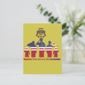 Wings of remembrance mustard yellow ポストカード (スタンド正面)