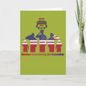 Wings of remembrance pea green カード (正面)