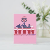 Wings of remembrance pink ポストカード (スタンド正面)