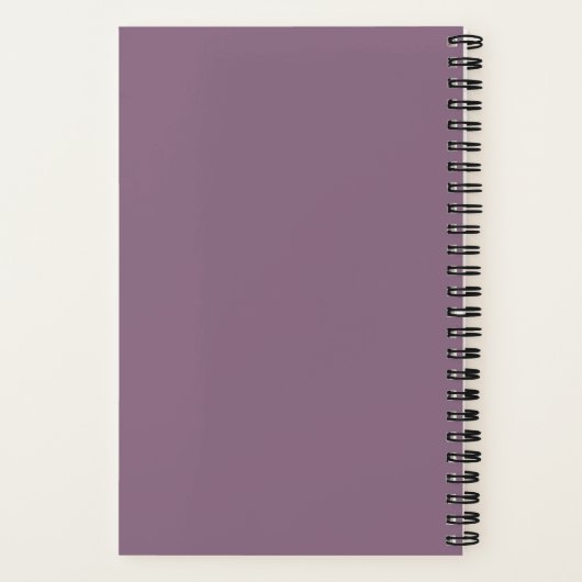 Wings of Serenity Notebook 🕊️🌹 ノートブック (裏面)