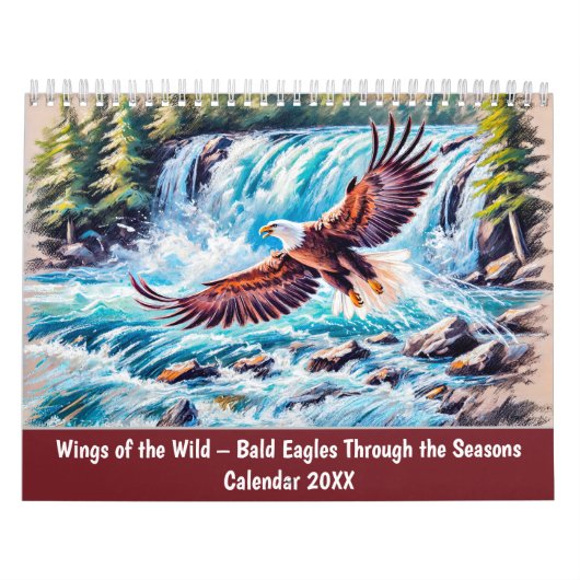 Wings of the Wild – Bald Eagles Through the Season カレンダー (カバー)